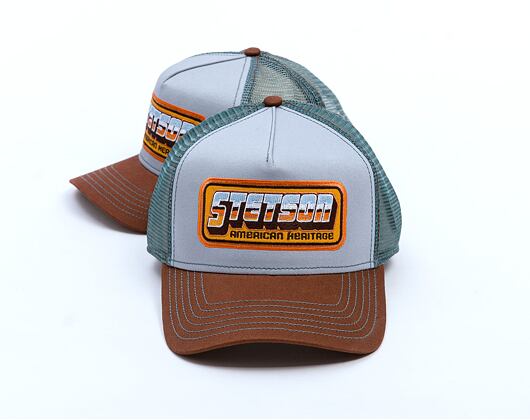Kšiltovka Stetson - Trucker Cap Chrome - 62