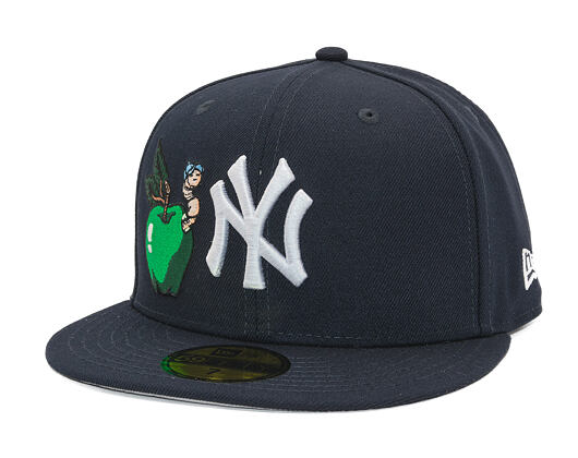 Kšiltovka New Era - MLB Food Icon 59FIFTY - NY Yankees - Navy / White