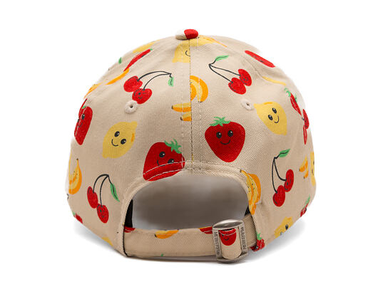 Dětská Kšiltovka New Era - Branded Fruit 9FORTY - Cream
