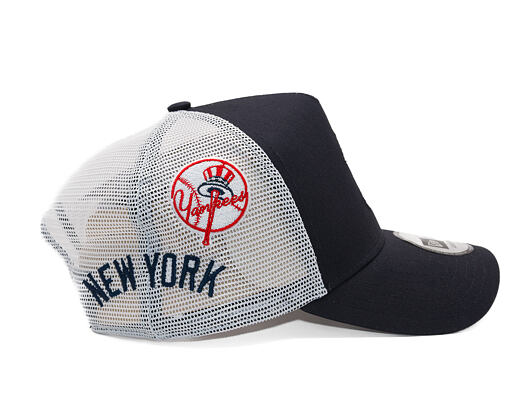 Kšiltovka New Era - MLB Mesh Patch 9FORTY Trucker - NY Yankees - Navy