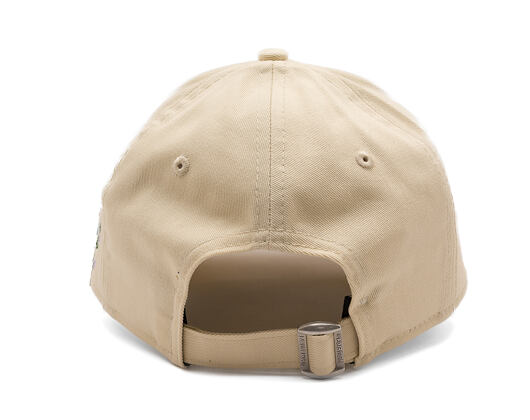 Dámská Kšiltovka New Era - MLB Floral Icon 9FORTY - LA Dodgers - Cream