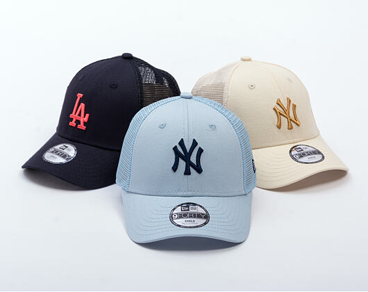Dětská Kšiltovka New Era - MLB Homefield Trucker 9FORTY - NY Yankees - Blue / Black