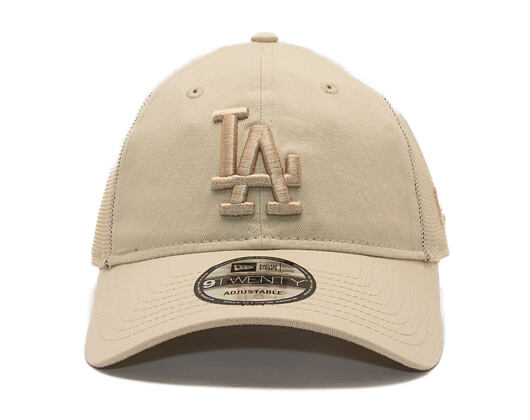 Kšiltovka New Era - MLB Washed Mesh 9TWENTY - LA Dodgers - Stone
