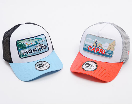 Kšiltovka New Era - Branded Summer Trucker 9FORTY Trucker - Coral