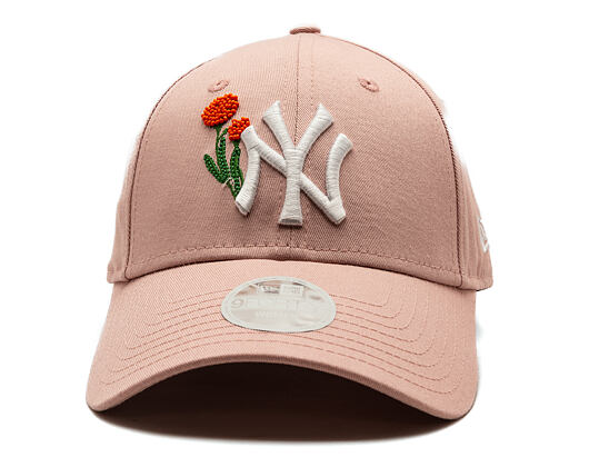 Dámská Kšiltovka New Era - MLB Beaded 9FORTY - NY Yankees - Pink
