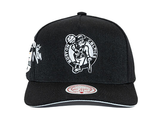 Kšiltovka Mitchell & Ness - NBA Born To Win Pro Snapback - Boston Celtics - Black