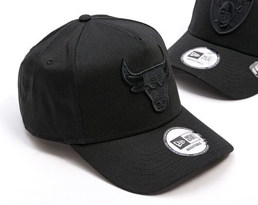 Kšiltovka New Era - NBA League Essential 9FORTY A-Frame - Chicago Bulls - Black