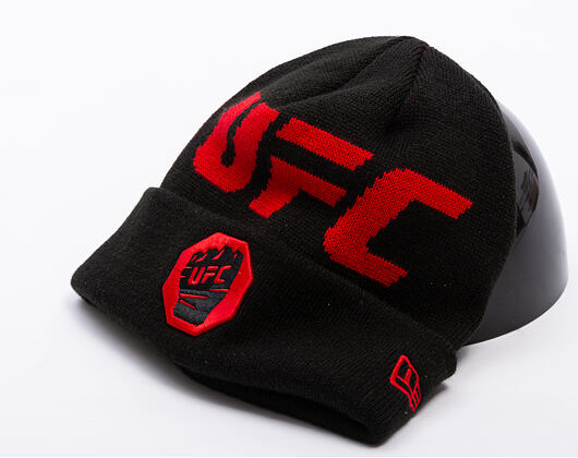 Kulich New Era - UFC MMA Core Cuff Beanie - Black / Scarlet