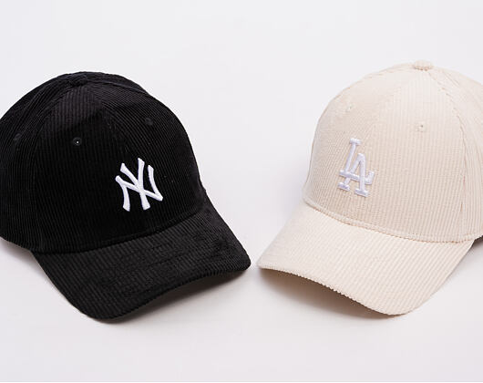 Kšiltovka New Era - MLB Cord 9FORTY M-CROWN - NY Yankees - Black