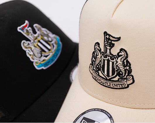 Kšiltovka New Era - Seasonal 9FORTY Trucker - Newcastle United FC - Cream