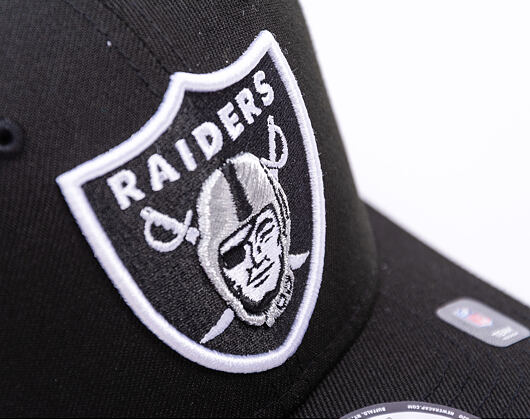Kšiltovka New Era - NFL Anniversary Patch 9SEVENTY Stretch-Snap - Las Vegas Raiders - Black