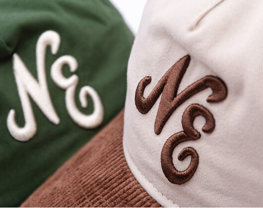 Kšiltovka New Era - Contrast Cord Script Golfer 19TWENTY - Stone / Auburn