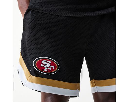 Kraťasy New Era - NFL Mesh Shorts - SF 49ers - Black