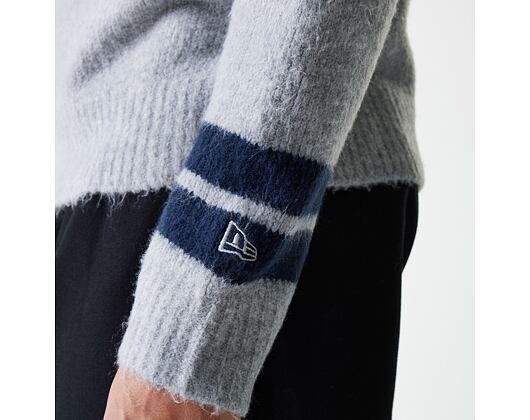 Svetr New Era - MLB Sweater Knit - NY Yankees - Heather Grey