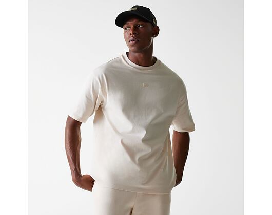 Triko New Era - Oversized Flag Tech Tee - Cream