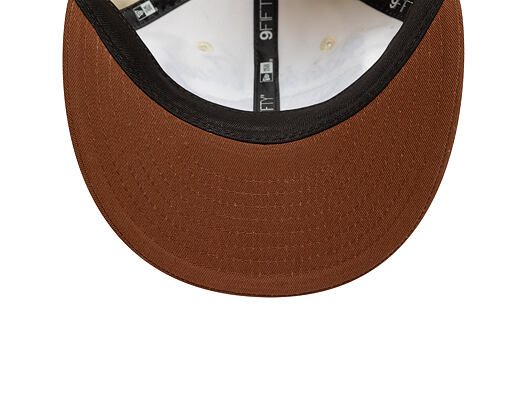 Kšiltovka New Era - Wild "Fishing Club" 9FIFTY Retro Crown - Cream / Auburn