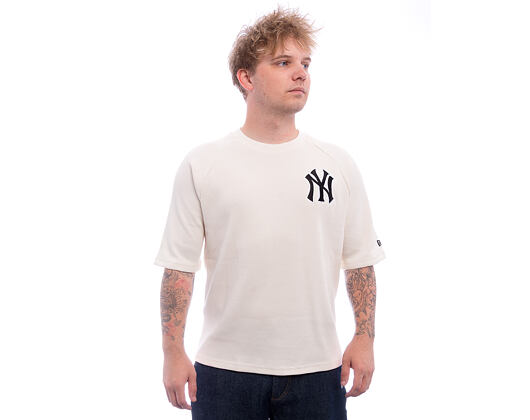 Triko New Era - MLB Waffle Tee - NY Yankees - Off White