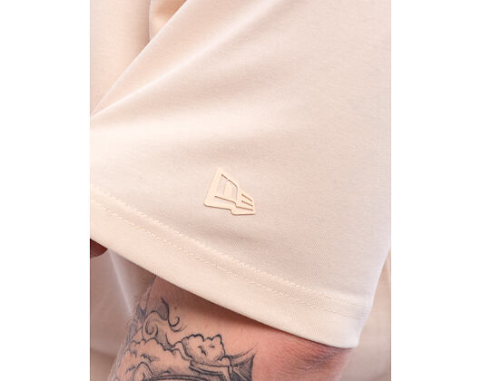 Triko New Era - Oversized Flag Tech Tee - Cream