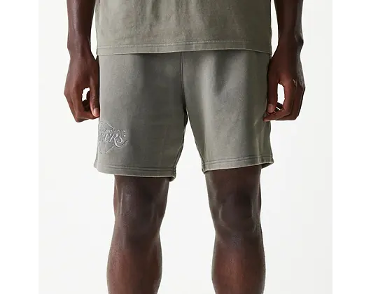 Kraťasy New Era - NBA Washed Shorts - LA Lakers - Grey