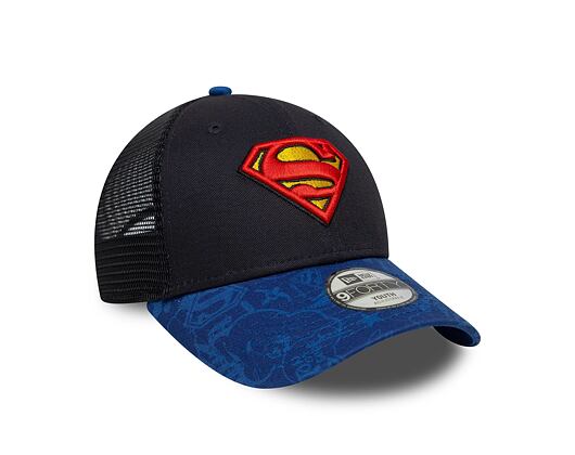 Dětská Kšiltovka New Era - Seasonal Superman 9FORTY - Azure