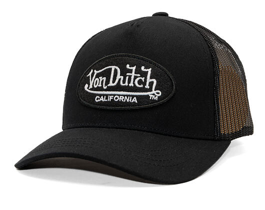 Kšiltovka Von Dutch - Trucker - Cali Brushed Patch - Black