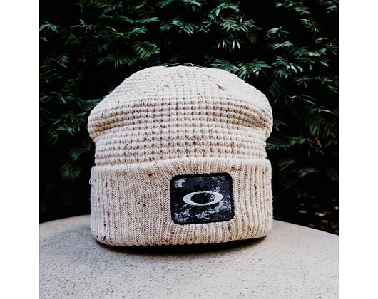Oakley - Ellipse Patch Waffle Beanie - Mist
