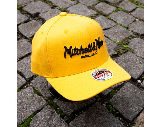 Kšiltovka Mitchell & Ness - Pinscript Classic Red - Own Brand - Yellow/Black