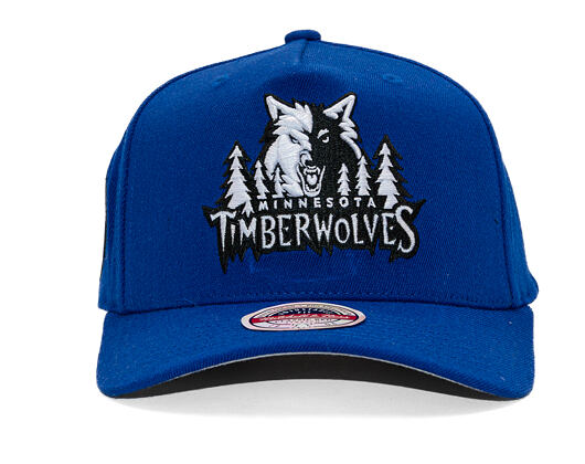 Kšiltovka Mitchell & Ness - Coldwal Classic Red  - Minnesota Timberwolves - Royal Blue
