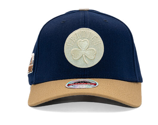 Kšiltovka Mitchell & Ness - Sand Storm Classic Red - Boston Celtics - Navy/Sand