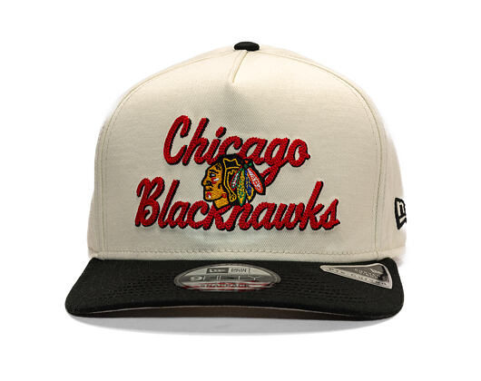 New Era - NHL Chainstitch 9FIFTY A-Frame - Chicago Blackhawks - Chrome White