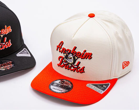 New Era - NHL Chainstitch 9FIFTY A-Frame - Anaheim Ducks - Chrome White