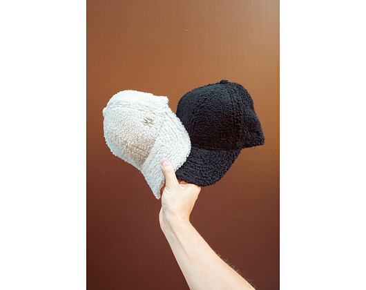 Dámská Kšiltovka New Era - MLB Borg Teddy Fleece 9FORTY - LA Dodgers - Black