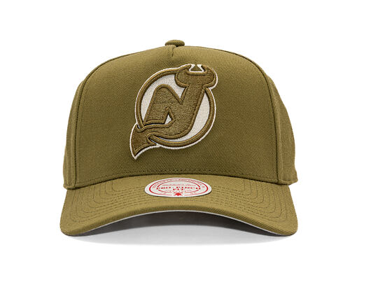 Kšiltovka Mitchell & Ness - NHL Fashion Basic Pro - New Jersey Devils - Olive