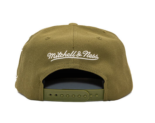Cap Mitchell & Ness - NHL Fashion Basic Snapback Vntg - Anaheim Ducks - Olive