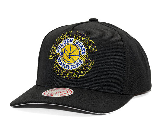 Cap Mitchell & Ness - NBA Tilted Pro Snapback Hwc - Golden State Warriors - Black