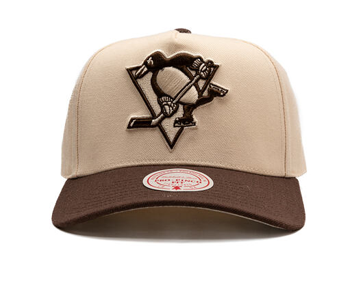 Kšiltovka Mitchell & Ness - NHL Fashion Basic 2T Pro - Pittsburgh Penguins - Cream