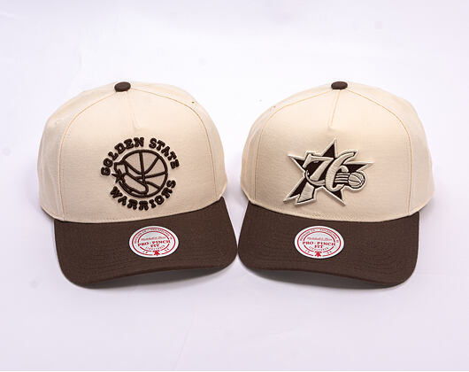 Kšiltovka Mitchell & Ness - NBA Fashion Basic 2T Pro - Philadelphia 76Ers - Cream