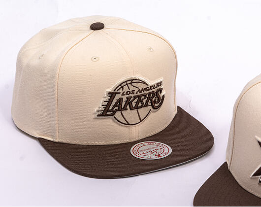 Cap Mitchell & Ness - NBA Fashion Basic 2T Snapback - Los Angeles Lakers - Cream
