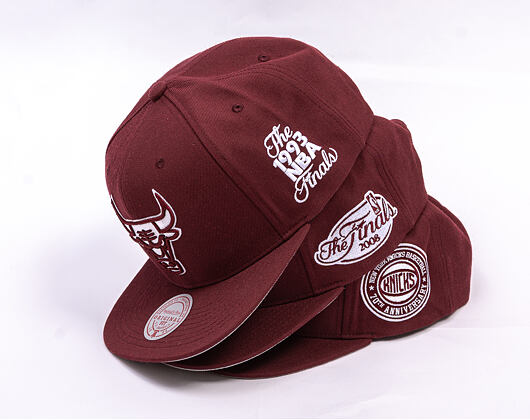 Cap Mitchell & Ness - NBA Fashion Basic Snapback - Chicago Bulls - Dark Purple
