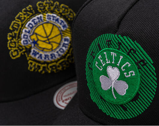 Cap Mitchell & Ness - NBA Tilted Pro Snapback - Boston Celtics - Black