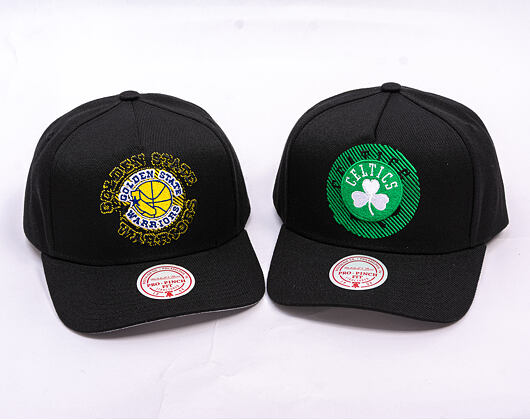 Cap Mitchell & Ness - NBA Tilted Pro Snapback Hwc - Golden State Warriors - Black