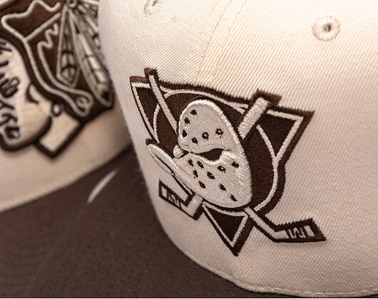 Kšiltovka Mitchell & Ness - NHL Fashion Basic 2T - Anaheim Ducks - Cream
