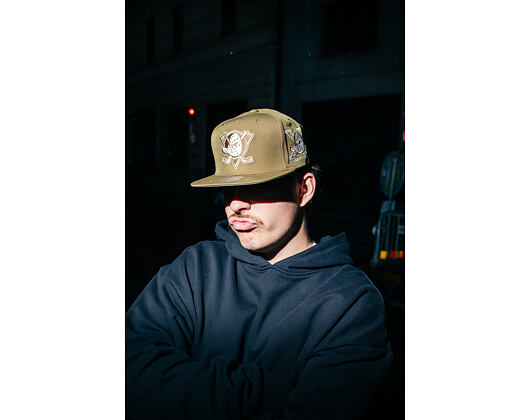 Cap Mitchell & Ness - NHL Fashion Basic Snapback Vntg - Anaheim Ducks - Olive