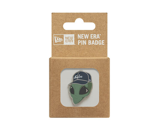 Pin New Era - Branded Cap Pin - Alien - Silver