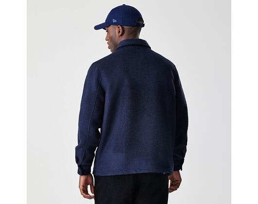 Jacket New Era - Branded Shacket - Navy