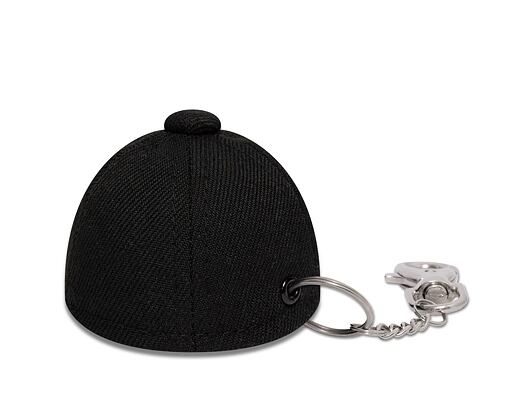 Keychain New Era - Branded Mini cap - Black