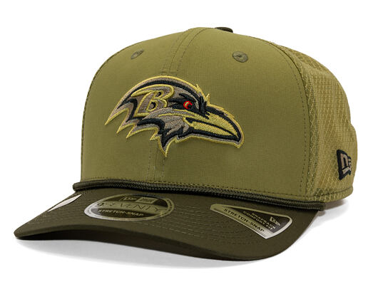 Cap New Era - NFL25 "Salute to Service" - 9SEVENTY Stretch-Snap - Baltimore Ravens 