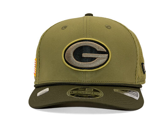 Cap New Era - NFL25 "Salute to Service" - 9SEVENTY Stretch-Snap  Bay Packers 