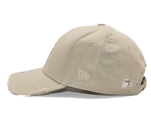 Womens Cap New Era - MLB Distressed 9FORTY - NY Yankees - Stone