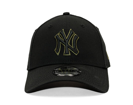 Cap New Era - MLB Team Outline 9FORTY - NY Yankees - Black / Olive